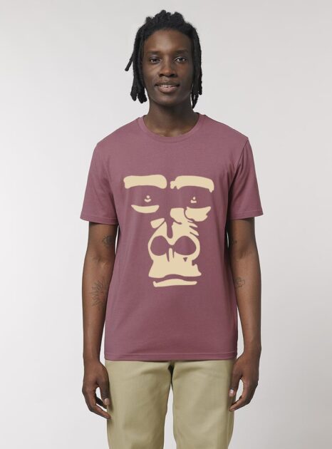 Tshirt Bio Homme Gorilla Hibiscus