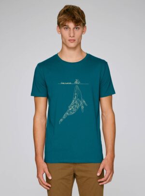 Tshirt Bio Homme Baleine Océan