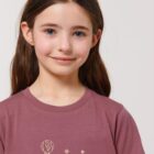 Tshirt Enfant Bio Fille Rêve Hibiscus