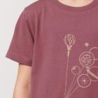 Tshirt Enfant Bio Fille Rêve Hibiscus