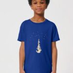 Tshirt Enfant Bio Garçon Sky Totem Bleu