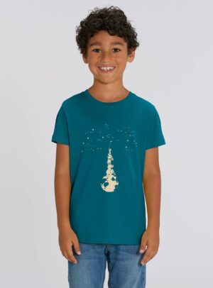 Tshirt Enfant Bio Garçon Sky Totem Océan